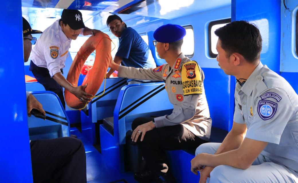 Polda Maluku Utara Intensifkan Pemeriksaan Armada Darat dan Laut