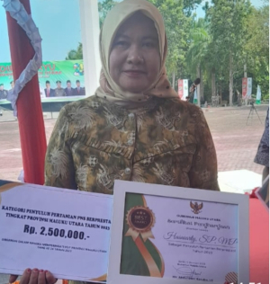 Hasnarty, SP.,MP, ASN Peraih Dua Penghargaan Dalam Setahun