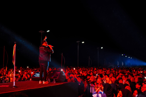 Tampil Di Malam Tahun Baru Di Tidore, Mario G Klau Bikin Penonton Galau