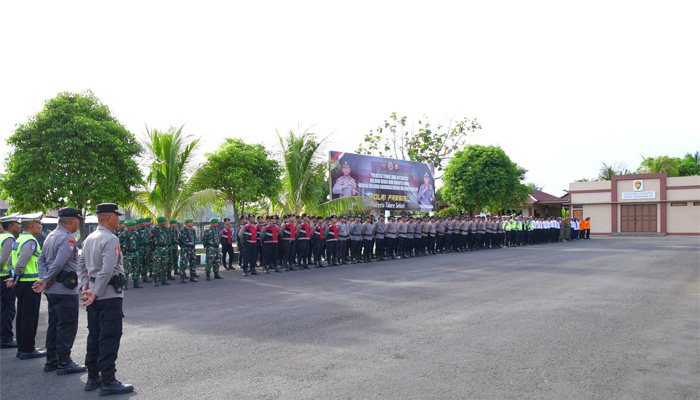 Apel Siaga Kamtibmas Digelar, Keamanan Ramadan di Tidore Jadi Prioritas