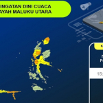 Hujan Lebat dan Angin Kencang Berpotensi Landa Maluku Utara, BMKG Keluarkan Peringatan Dini