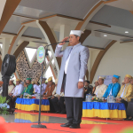 Pimpin Upacara HUT Ke 23 Haltim, Bupati Ubaid Paparkan Pencapaian Pembangunan