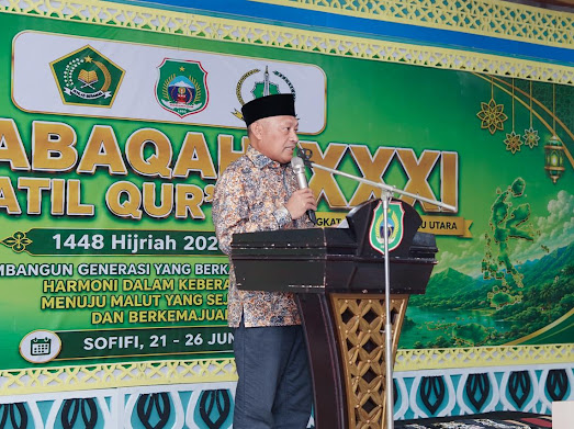MTQ XXXI Resmi Dibuka, Wagub Tekankan Al-Qur’an Sebagai Pedoman Pembangunan