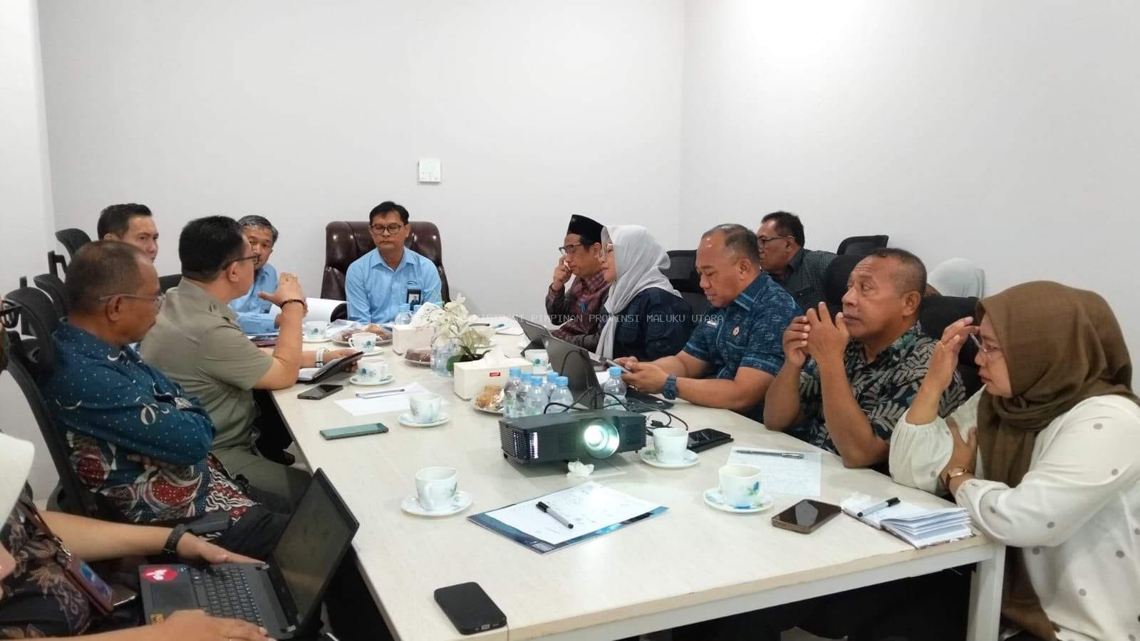 Pemprov Malut Perkuat Sinergi dengan BPKP Tingkatkan Kinerja BUMD