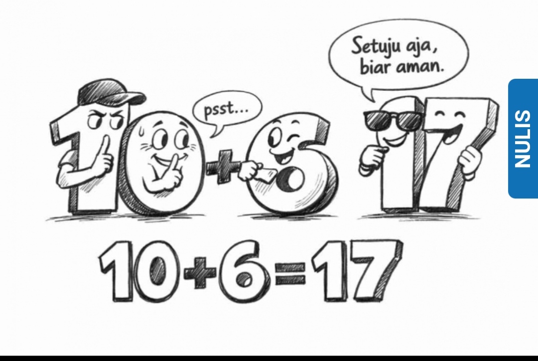 Salah Hitung atau Salah Memahami? Membaca “10+6=17” dalam Perspektif Komunikasi Politik
