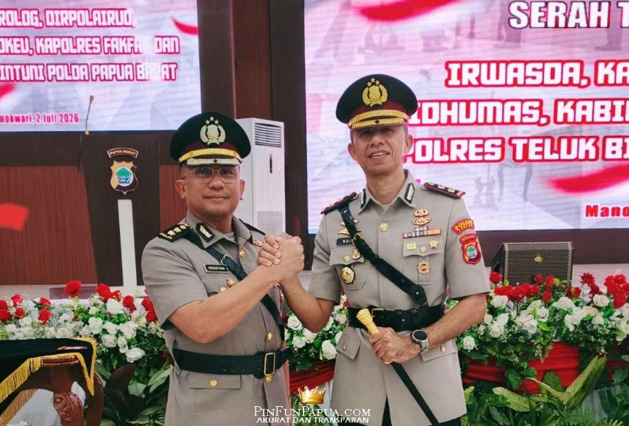 AKBP Naim Ishak S.H., S.I.K., M.H, Putra Asli Tidore Resmi Jabat Kapolres Fakfak Papua Barat
